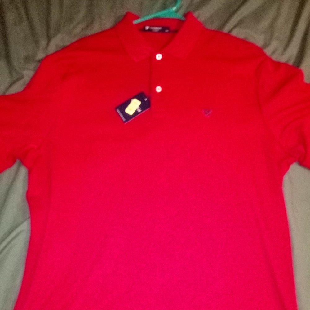 DANIEL CREMIEUX RED POLO SHIRT NEW WITH TAGS